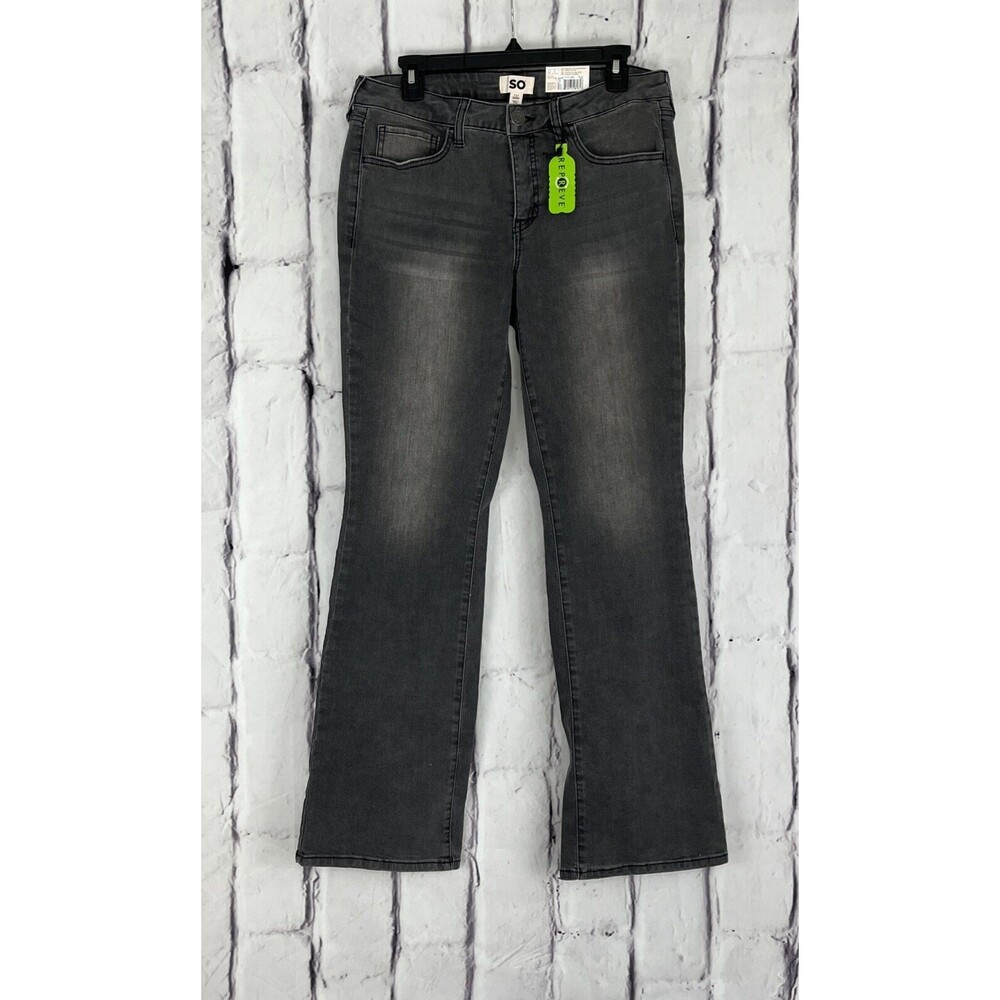 Sonoma Goods For Life Curvy Low Rise Bootcut Super Stretch 11/30W/ Gray NEW tags